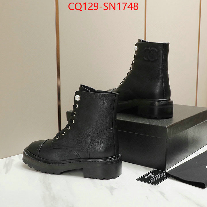 Women Shoes-Chanel,first copy , ID: SN1748,$: 129USD