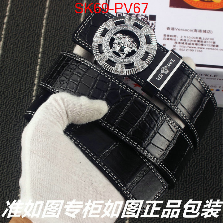 Belts-Versace,designer wholesale replica , ID: PV67,$: 69USD