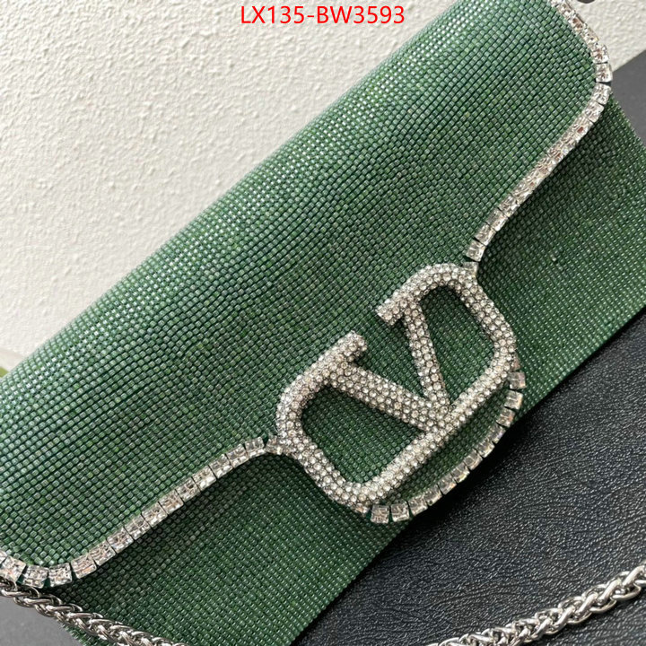 Valentino Bags(4A)-LOC-V Logo ,best designer replica ,ID: BW3593,$: 135USD