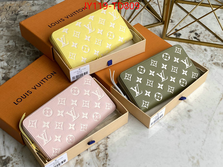 LV Bags(TOP)-Wallet,ID: TD809,$: 119USD