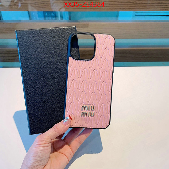 Phone case-MIU MIU,best replica , ID: ZE4384,$: 35USD