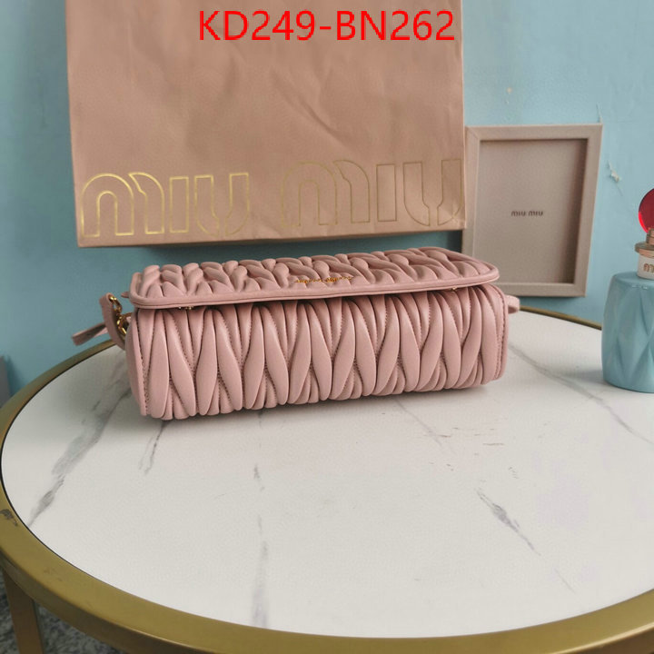 Miu Miu Bags(TOP)-Diagonal-,how quality ,ID: BN262,$: 249USD