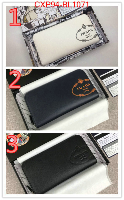 Prada Bags(TOP)-Wallet,ID: BL1071,$: 94USD