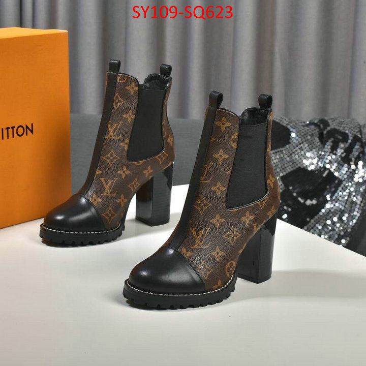 Women Shoes-LV,wholesale imitation designer replicas , ID:SQ623,$: 109USD