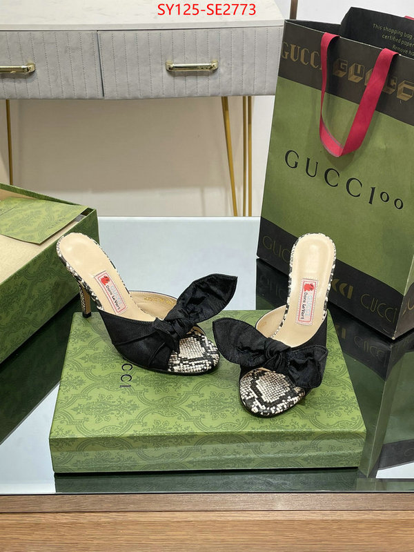 Women Shoes-Gucci,aaaaa replica , ID: SE2773,$: 125USD