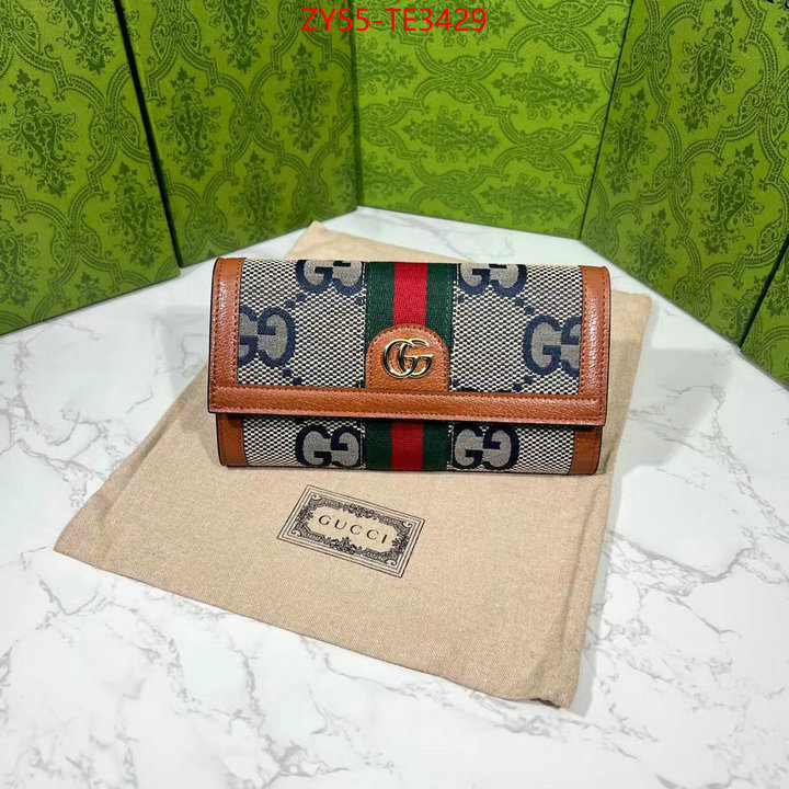 Gucci Bags(4A)-Wallet-,high quality online ,ID: TE3429,$: 55USD