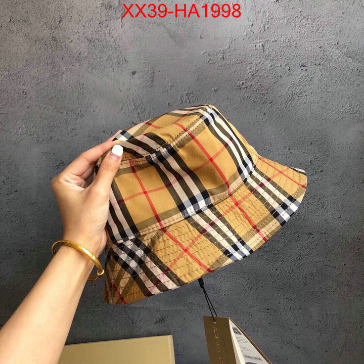 Cap (Hat)-Burberry,best website for replica , ID:HA1998,$: 39USD