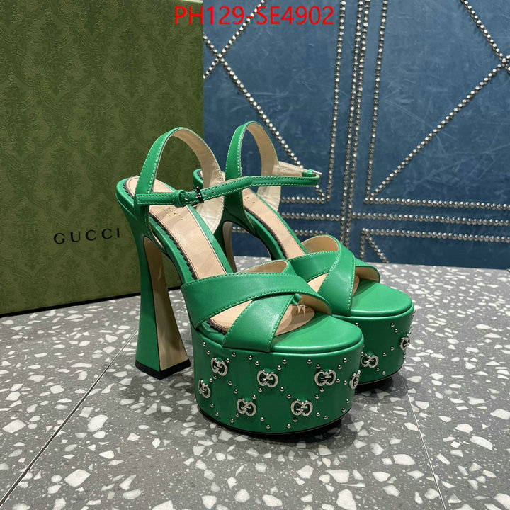 Women Shoes-Gucci,highest quality replica , ID: SE4902,$: 129USD