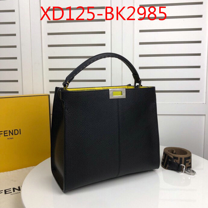 Fendi Bags(4A)-Peekaboo,fake aaaaa ,ID: BK2985,$:125USD