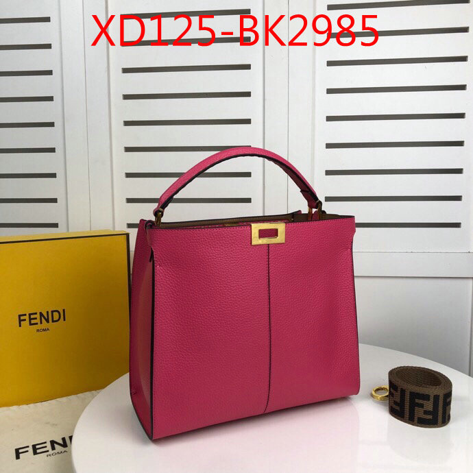 Fendi Bags(4A)-Peekaboo,fake aaaaa ,ID: BK2985,$:125USD