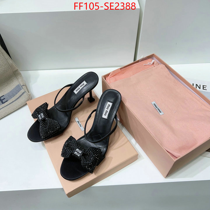 Women Shoes-Miu Miu,designer fake , ID: SE2388,$: 105USD