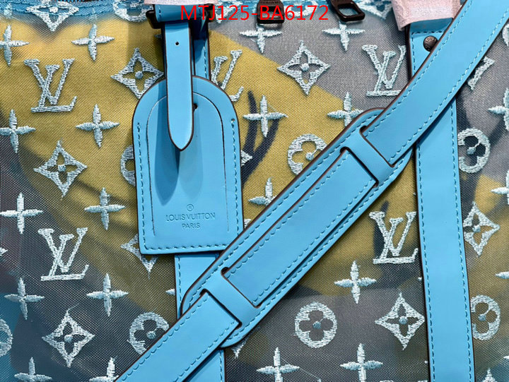 LV Bags(4A)-Keepall BandouliRe 45-50-,how to find designer replica ,ID: BA6172,$: 125USD