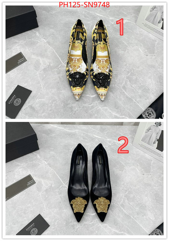 Women Shoes-Versace,aaaaa+ replica designer , ID: SN9748,$: 125USD