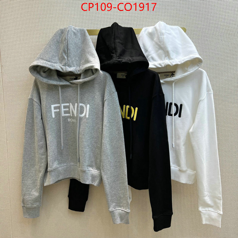 Clothing-Fendi,2023 perfect replica designer , ID: CO1917,$: 109USD