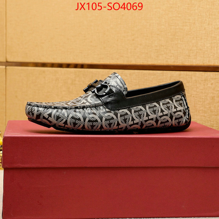 Men shoes-Ferragamo,1:1 replica , ID: SO4069,$: 105USD
