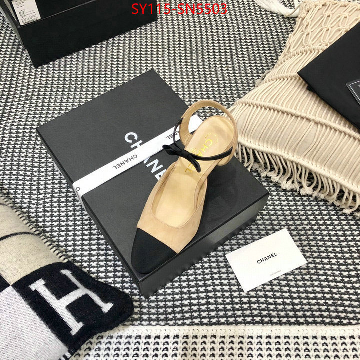 Women Shoes-Chanel,the quality replica , ID: SN5503,$: 115USD