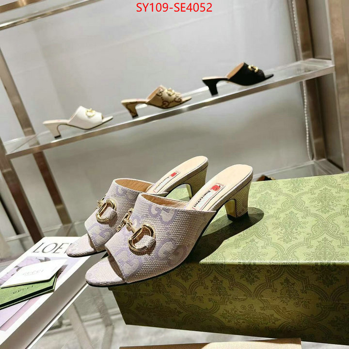 Women Shoes-Gucci,top grade , ID: SE4052,$: 109USD