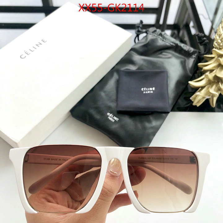 Glasses-CELINE,replcia cheap , ID: GK2114,$:55USD