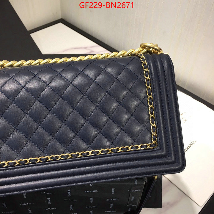 Chanel Bags(TOP)-Diagonal-,ID: BN2671,$: 229USD