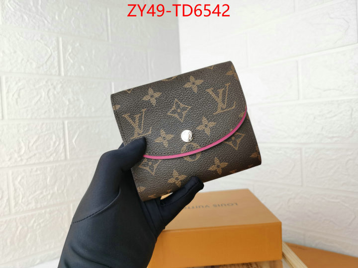 LV Bags(4A)-Wallet,we provide top cheap aaaaa ,ID: TD6542,$: 49USD