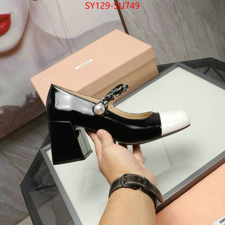 Women Shoes-Miu Miu,perfect quality ,luxury fashion replica designers , ID: SU749,$: 129USD