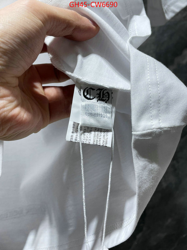 Clothing-Chrome Hearts,store , ID: CW6690,$: 45USD