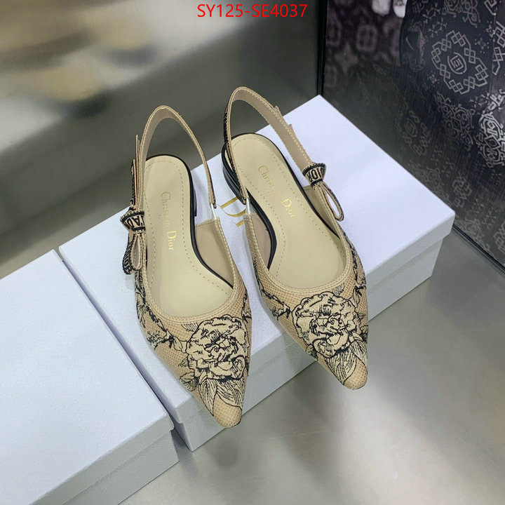 Women Shoes-Dior,the best quality replica , ID: SE4037,$: 125USD