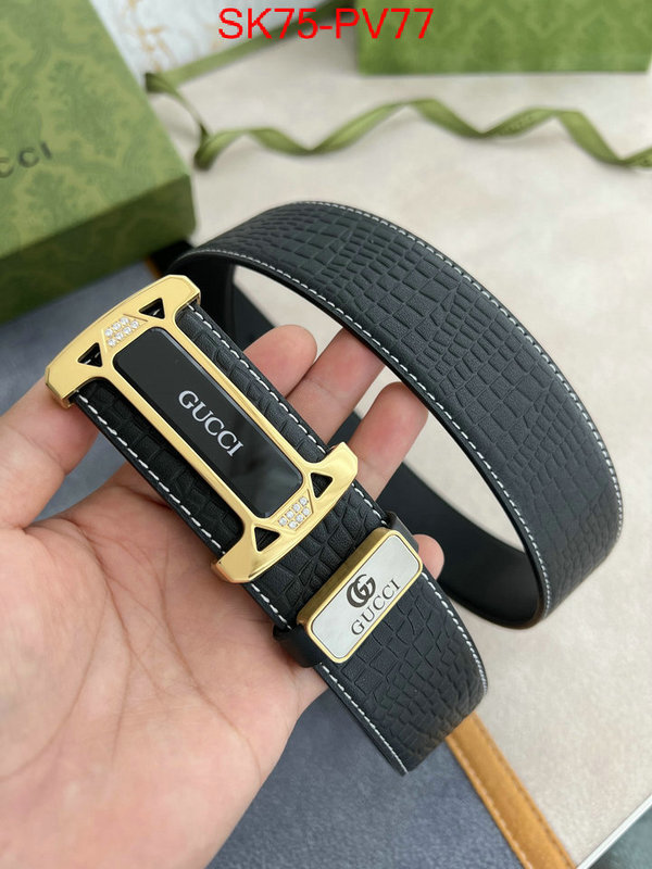 Belts-Gucci,best website for replica , ID: PV77,$: 75USD