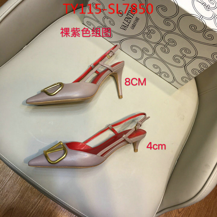 Women Shoes-Valentino,brand designer replica , ID: SL7850,$: 115USD