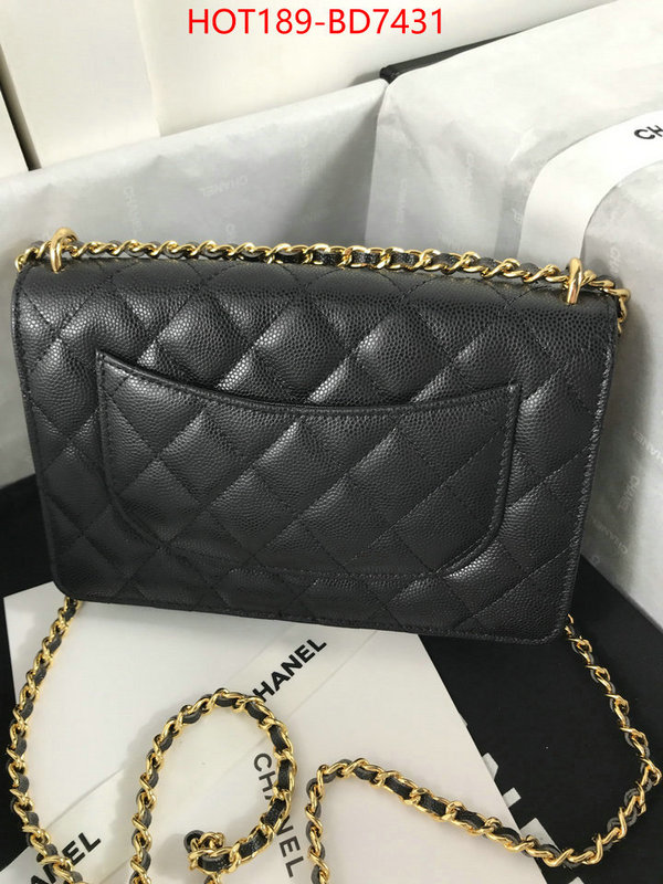 Chanel Bags(TOP)-Diagonal-,ID: BD7431,$: 189USD