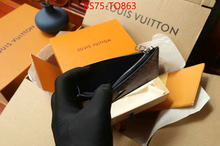 LV Bags(TOP)-Wallet,ID: TO863,$: 75USD