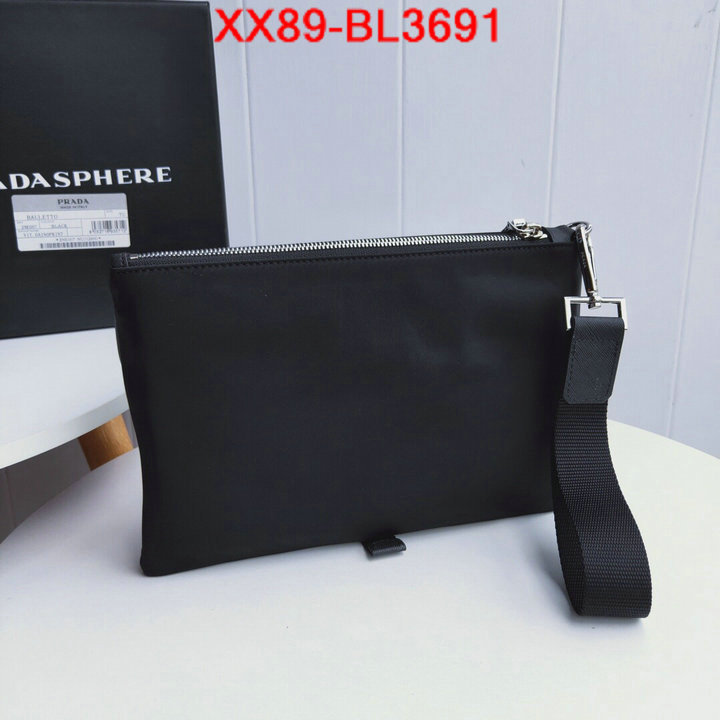 Prada Bags(TOP)-Clutch-,ID: BL3691,$: 89USD