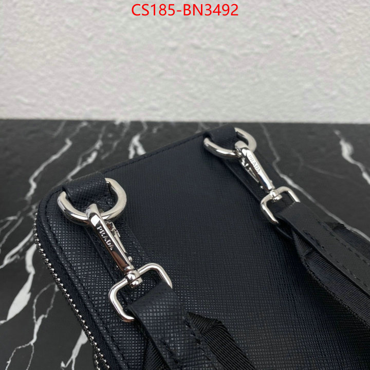 Prada Bags(TOP)-Diagonal-,ID: BN3492,$: 185USD