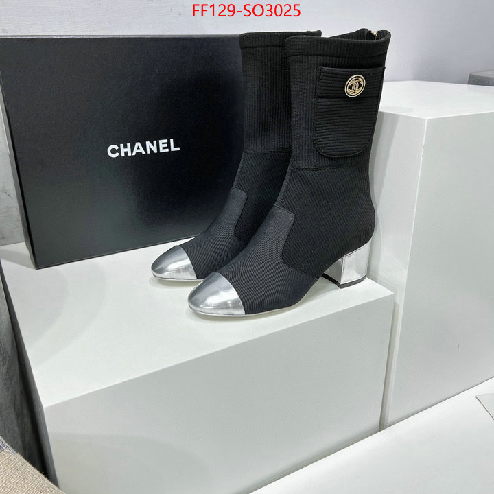 Women Shoes-Chanel,replica sale online , ID: SO3025,$: 129USD