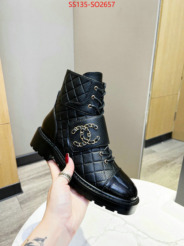 Women Shoes-Chanel,what is top quality replica , ID: SO2657,$: 135USD