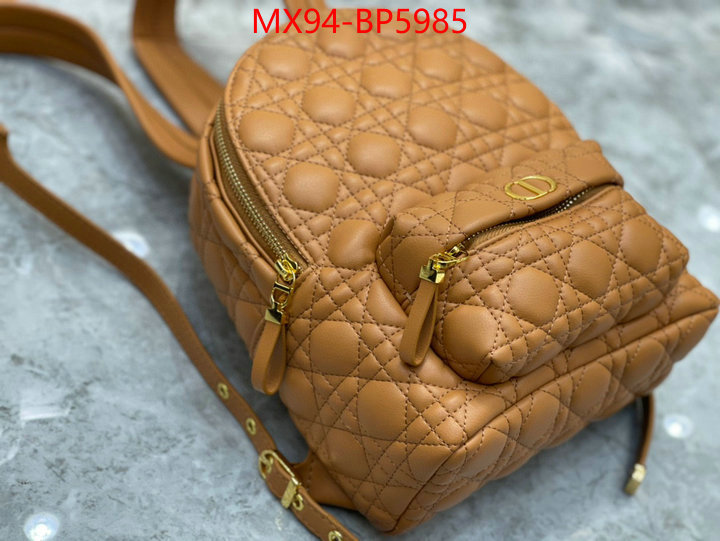 Dior Bags(4A)-Backpack-,ID: BP5985,$: 94USD