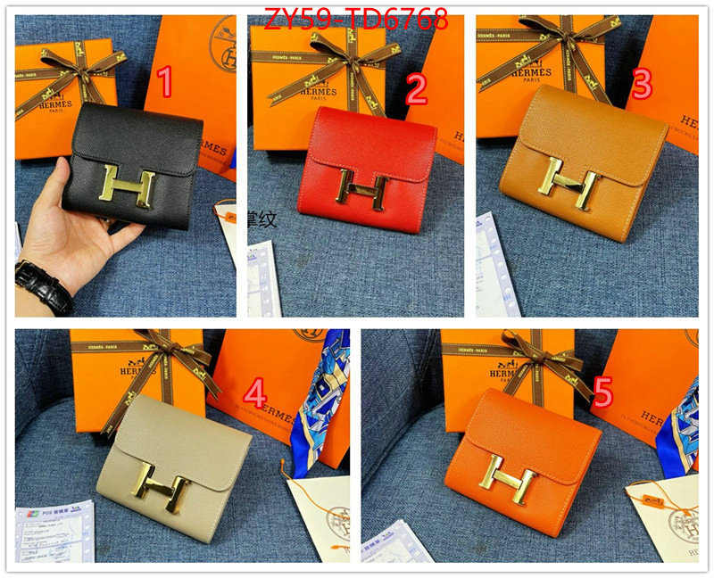 Hermes Bags(4A)-Wallet-,shop the best high quality ,ID: TD6768,$: 59USD