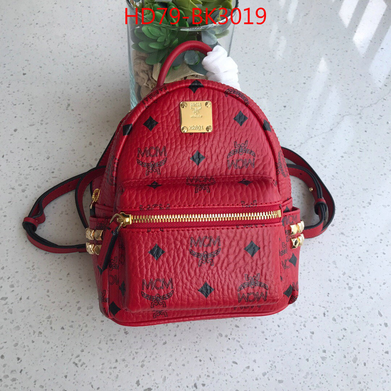 MCM Bags(TOP)-Backpack-,ID: BK3019,$: 105USD