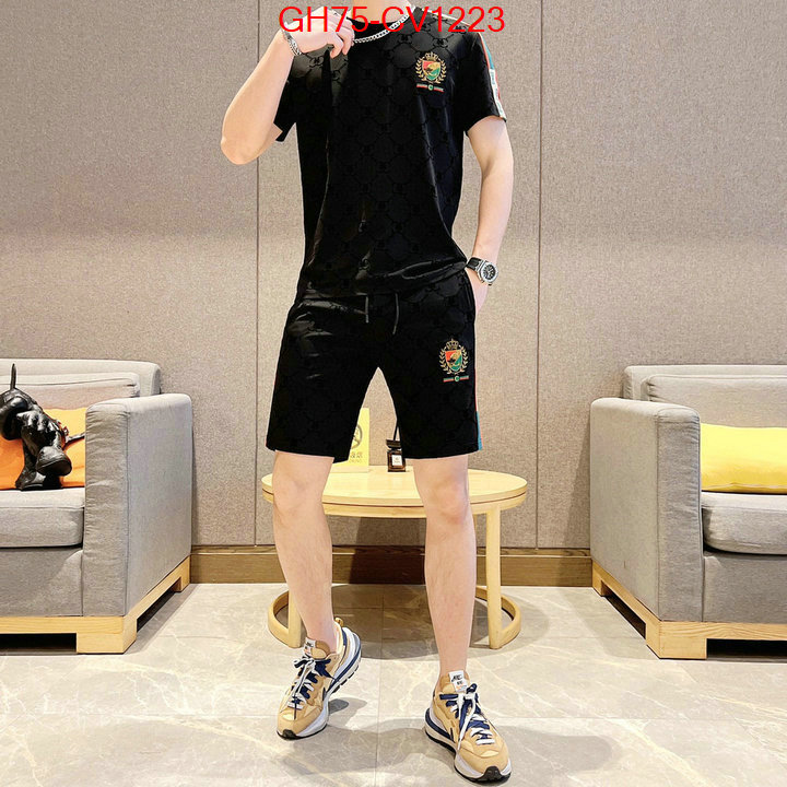 Clothing-Gucci,sale outlet online , ID: CV1223,$: 75USD