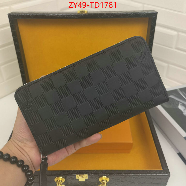 LV Bags(4A)-Wallet,ID: TD1781,$: 49USD