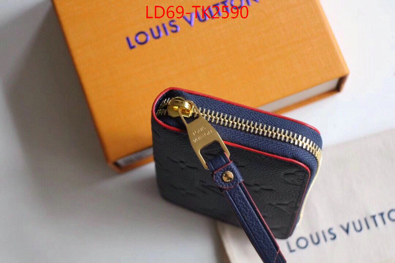 LV Bags(TOP)-Wallet,ID: TK2590,$:69USD