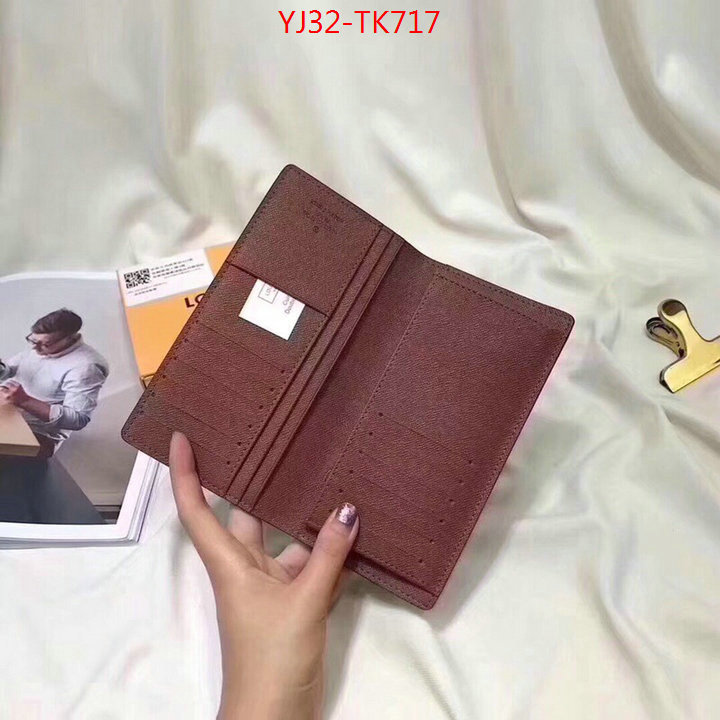 LV Bags(4A)-Wallet,ID: TK717,$:32USD