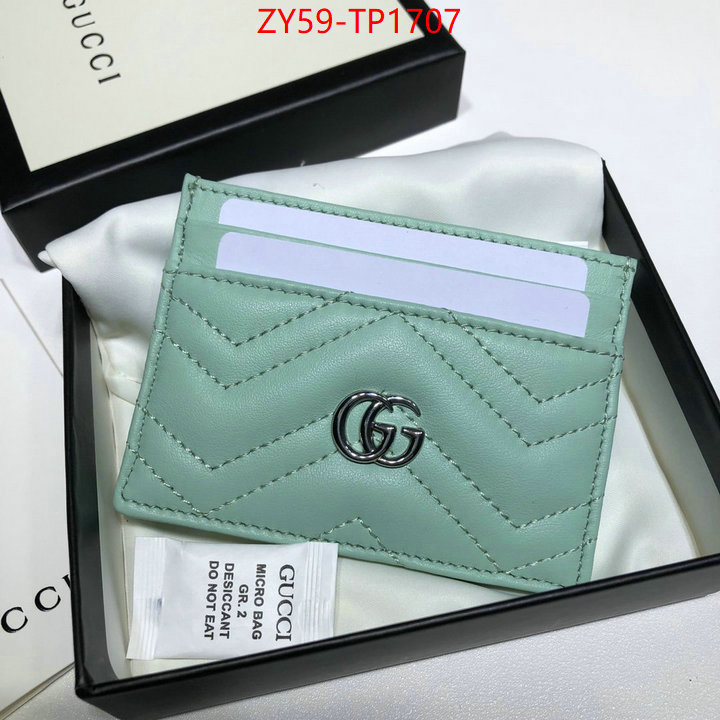 Gucci Bags(TOP)-Wallet-,ID: TP1707,$: 59USD