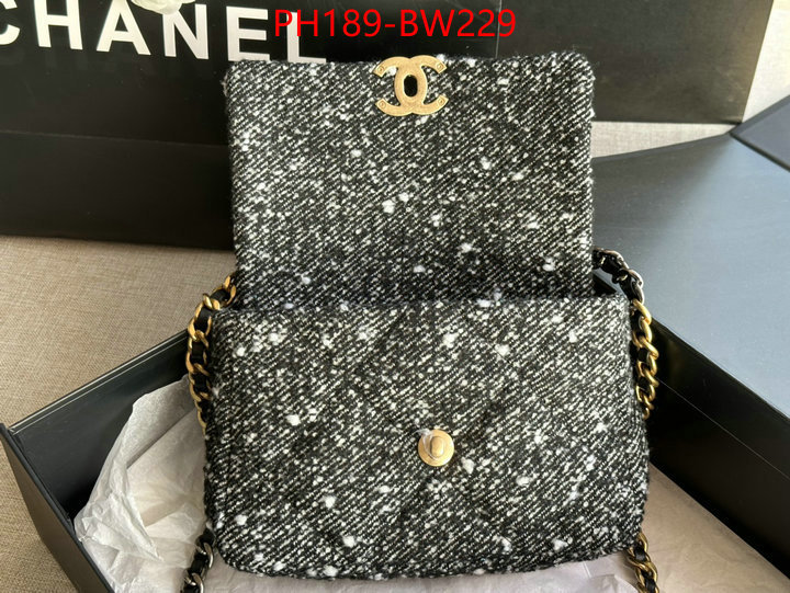 Chanel Bags(TOP)-Diagonal-,ID: BW229,$: 189USD