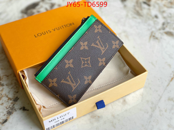 LV Bags(TOP)-Wallet,ID: TD6599,$: 65USD