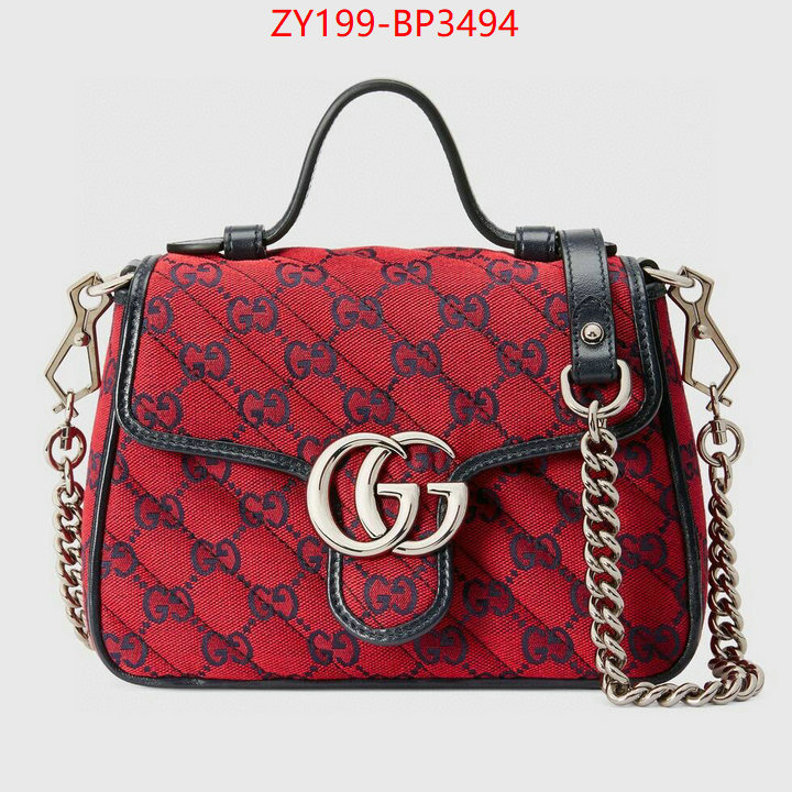 Gucci Bags(TOP)-Marmont,ID: BP3494,$: 199USD