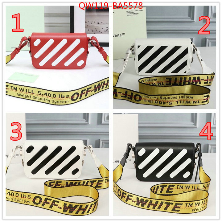 Off-White Bags ( TOP )-Diagonal-,perfect quality designer replica ,ID: BA5578,$: 119USD