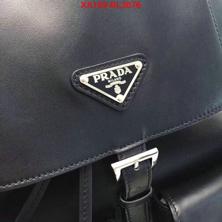 Prada Bags(TOP)-Backpack-,ID: BL3676,$: 199USD