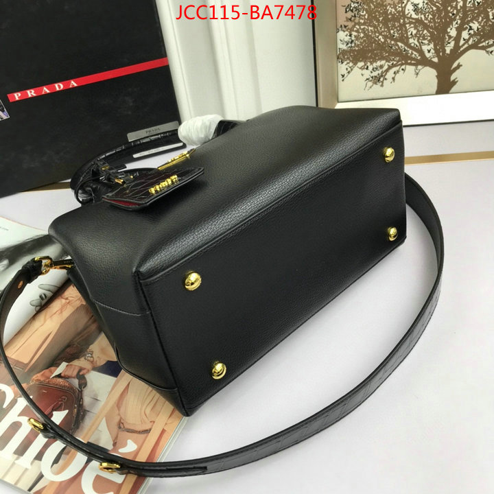 Prada Bags(4A)-Handbag-,where quality designer replica ,ID: BA7478,$: 115USD