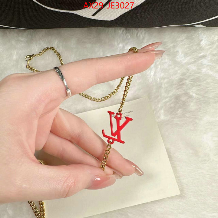 Jewelry-LV,shop the best high authentic quality replica ,ID: JE3027,$: 29USD
